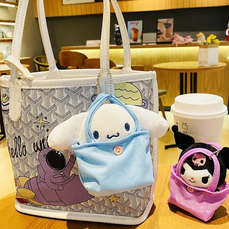 Sanrio Mini Handbag Plush Toy Keychain
