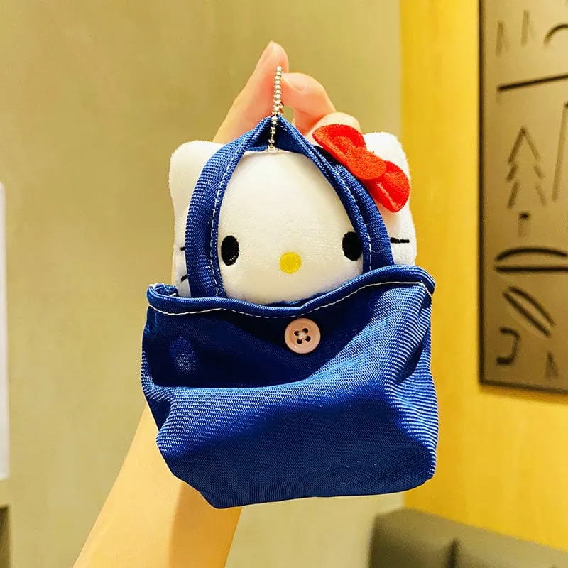 Sanrio Mini Handbag Plush Toy Keychain