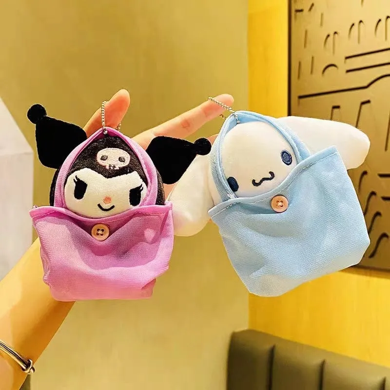Sanrio Mini Handbag Plush Toy Keychain