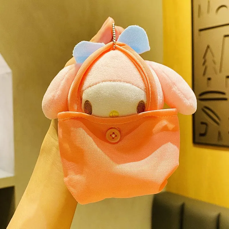 Sanrio Mini Handbag Plush Toy Keychain
