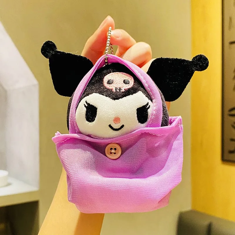 Sanrio Mini Handbag Plush Toy Keychain