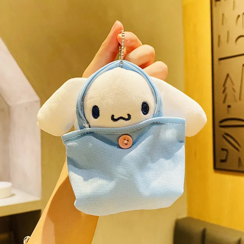 Sanrio Mini Handbag Plush Toy Keychain