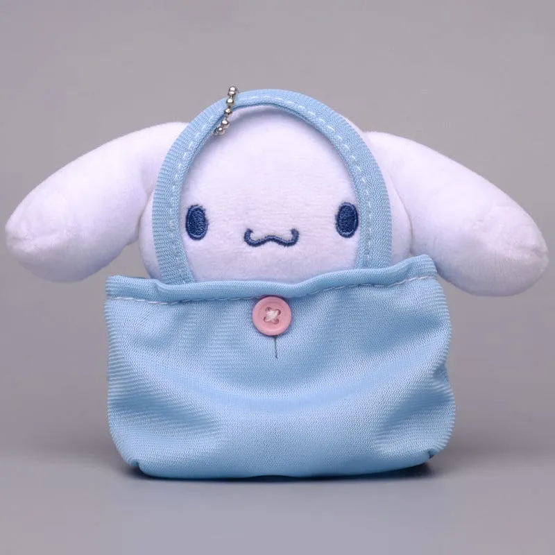 Sanrio Mini Handbag Plush Toy Keychain