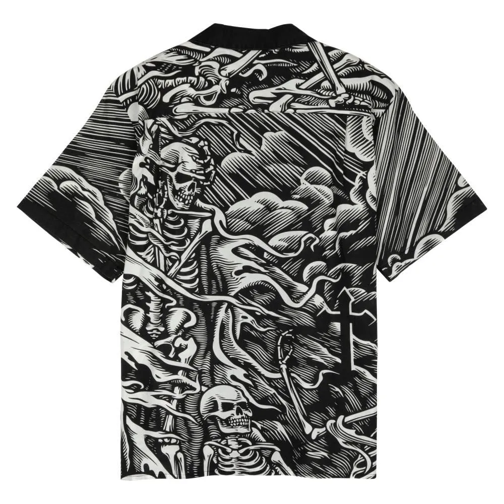 Santa Cruz S/S Shirt O'Brien Purgatory AOP - Black