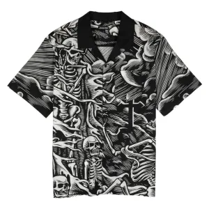 Santa Cruz S/S Shirt O'Brien Purgatory AOP - Black