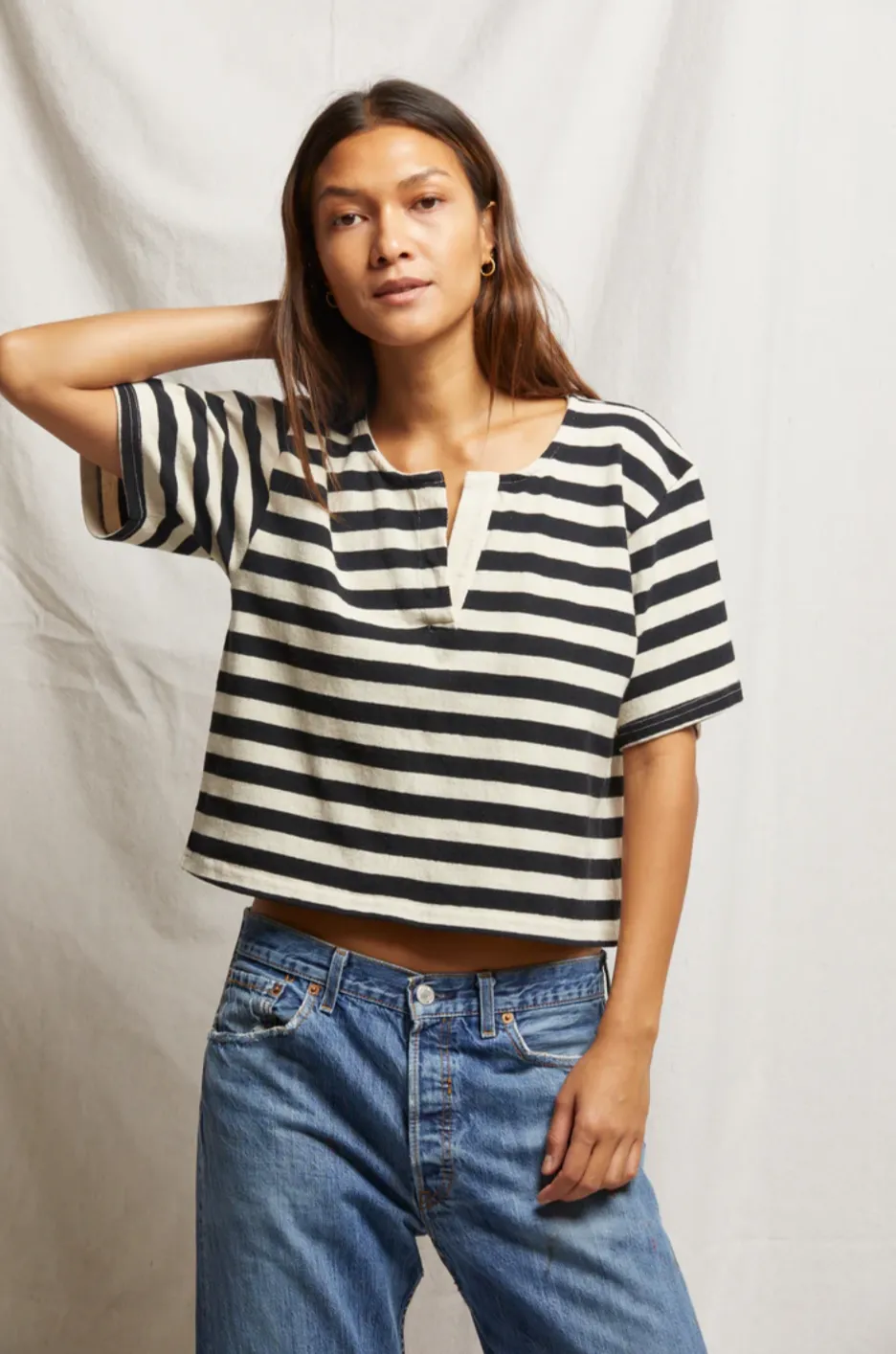 Sarah Short Sleeve | Perfect White Tee