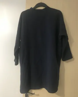Sarasi Organic Cotton Dress In Navy XS