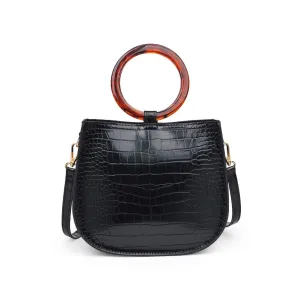Savanah Croc Crossbody