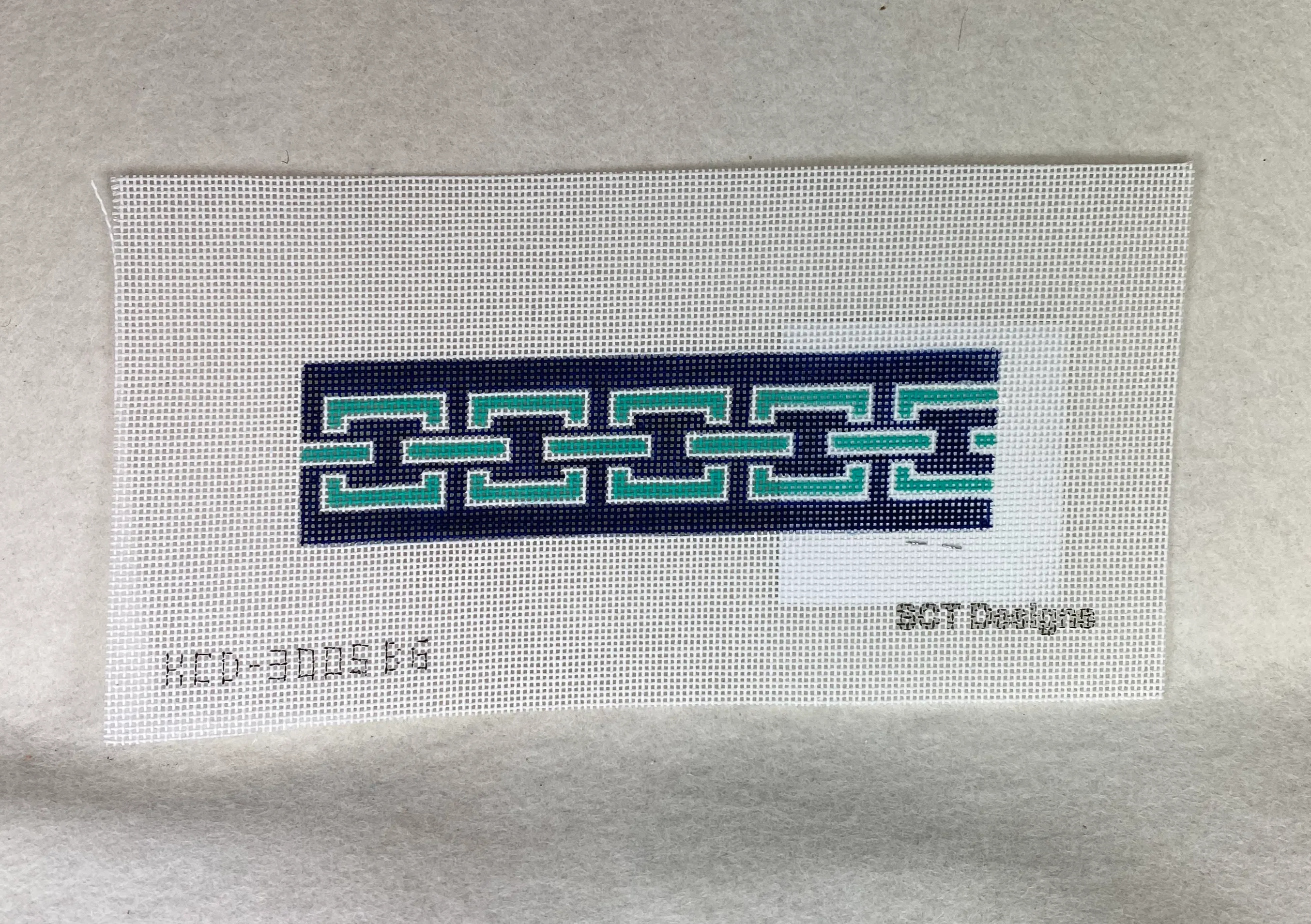 SCT Designs KCD3005BG Blue & Green Key Fob