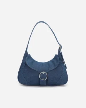 Shoulder Bag Thea Buckle - Dark Blue