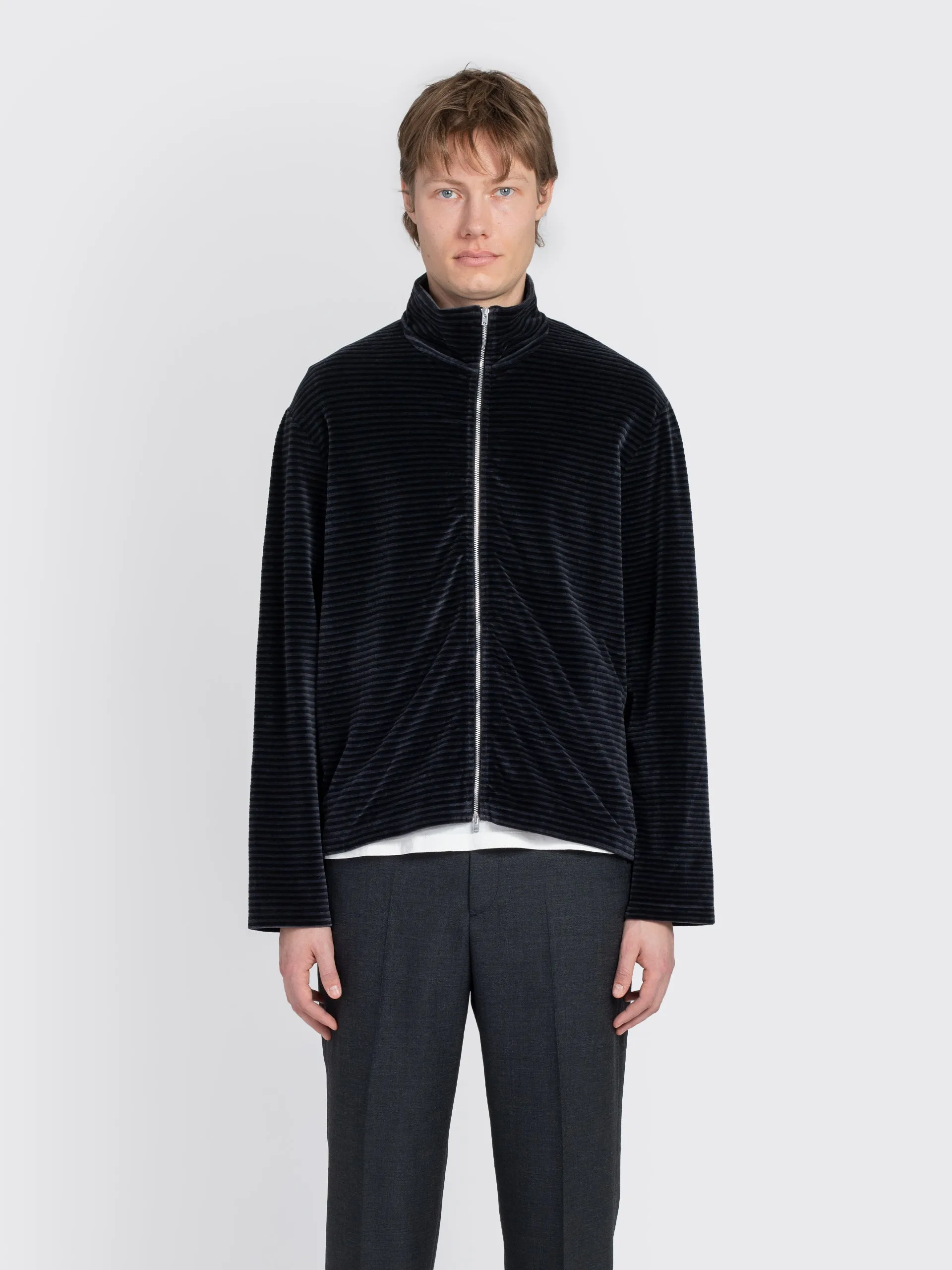 Shrunken Fullzip Polo