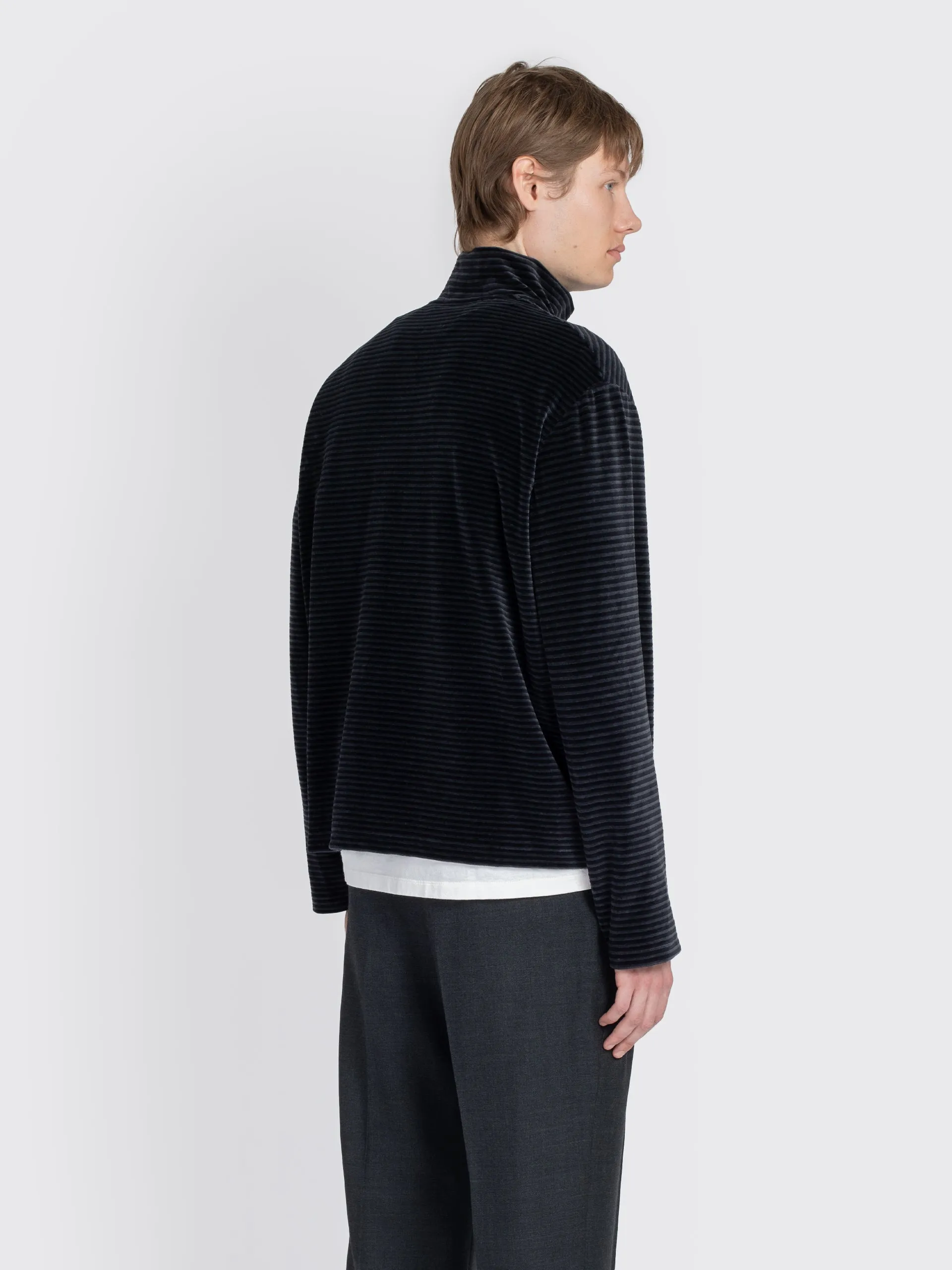 Shrunken Fullzip Polo