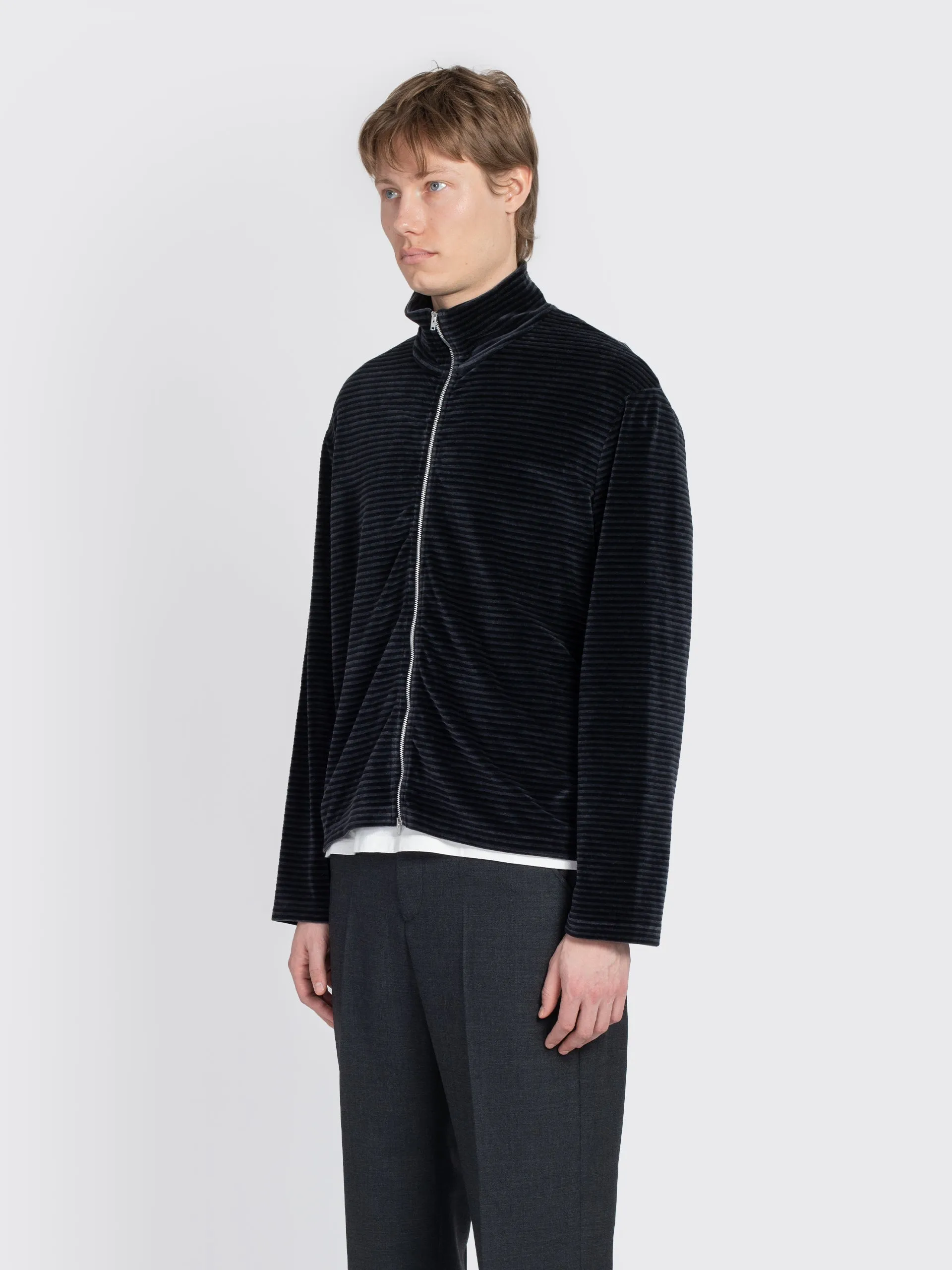 Shrunken Fullzip Polo
