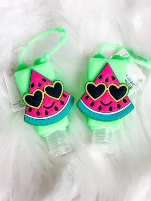 Silicone Hand Sani Dispenser || Watermelon