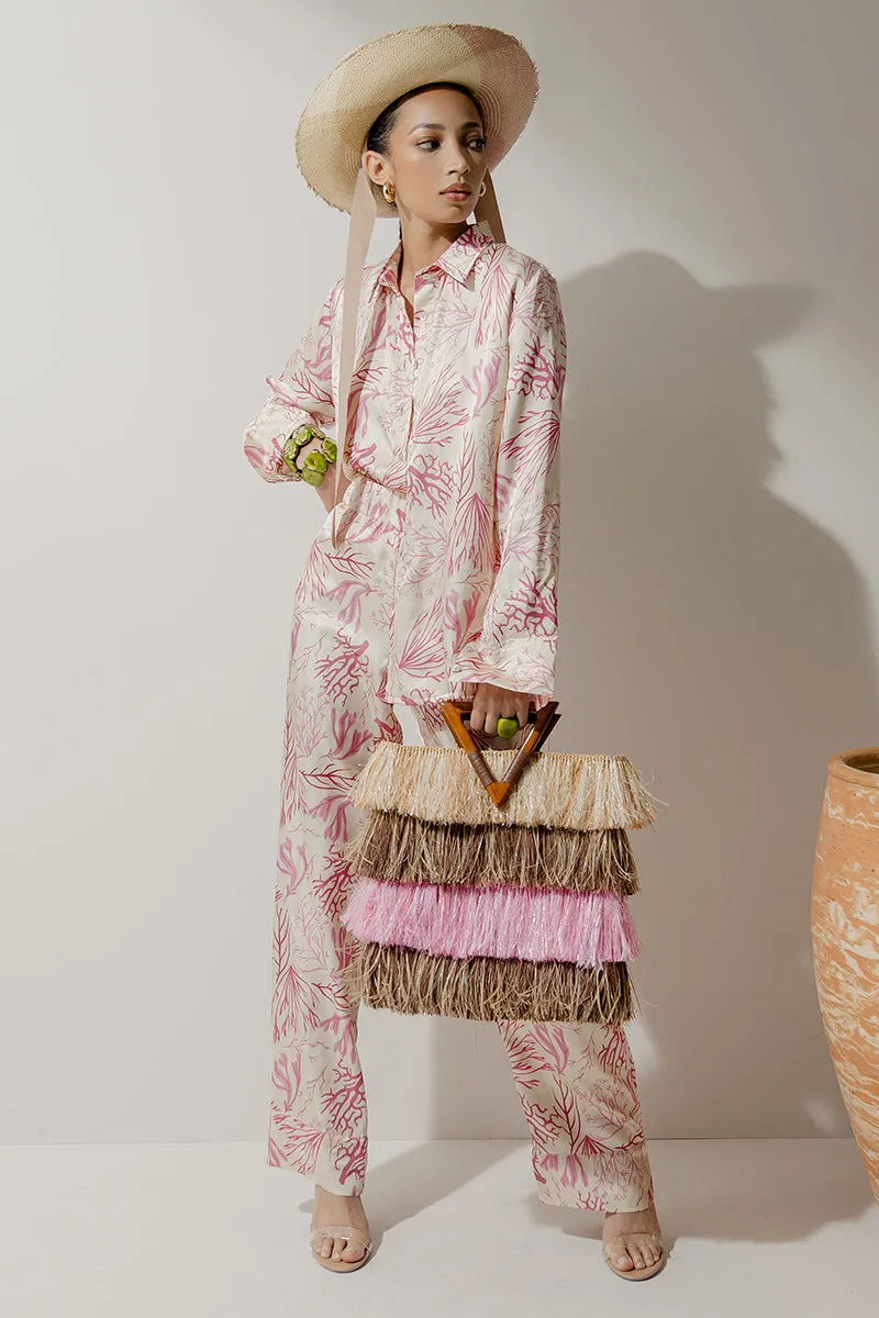 Silk Slouchy Pants