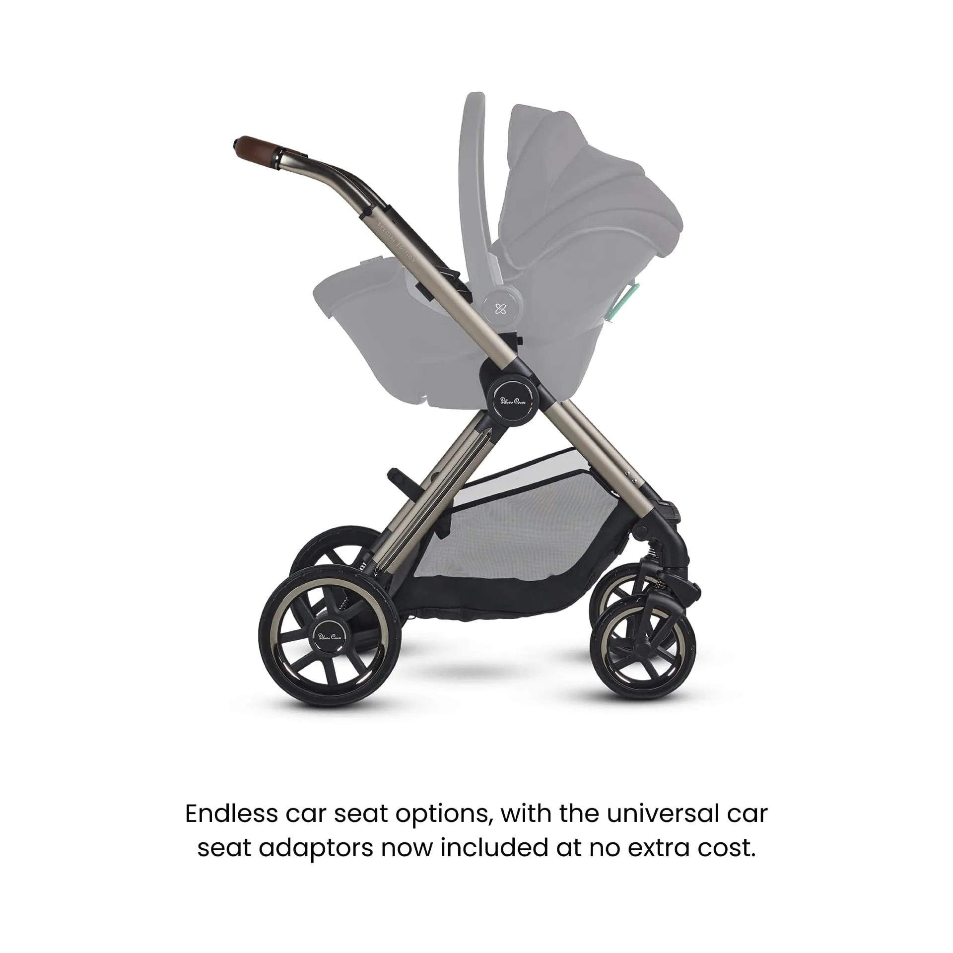 Silver Cross Reef 2 Special Edition Cybex Travel System in Frappe