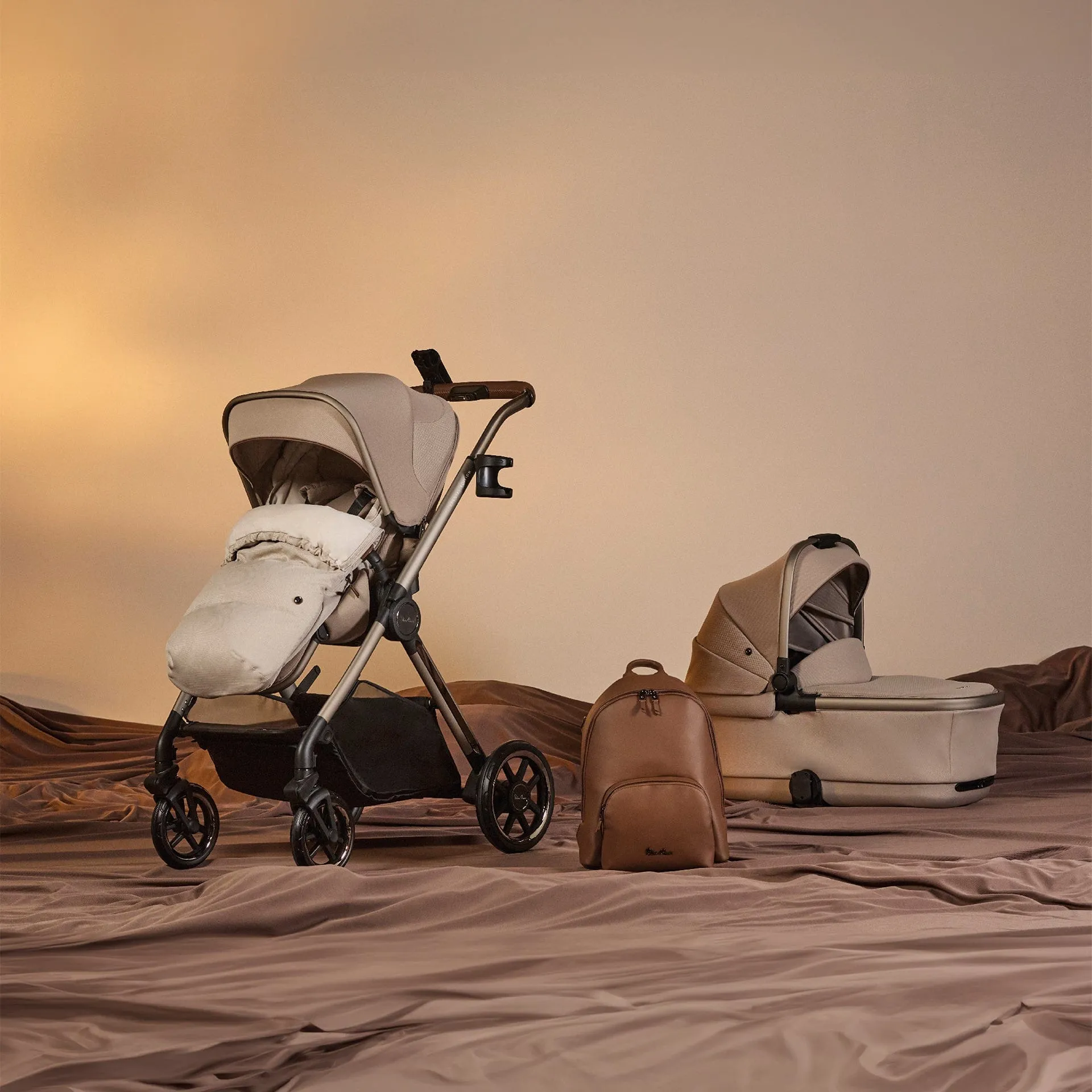 Silver Cross Reef 2 Special Edition Cybex Travel System in Frappe