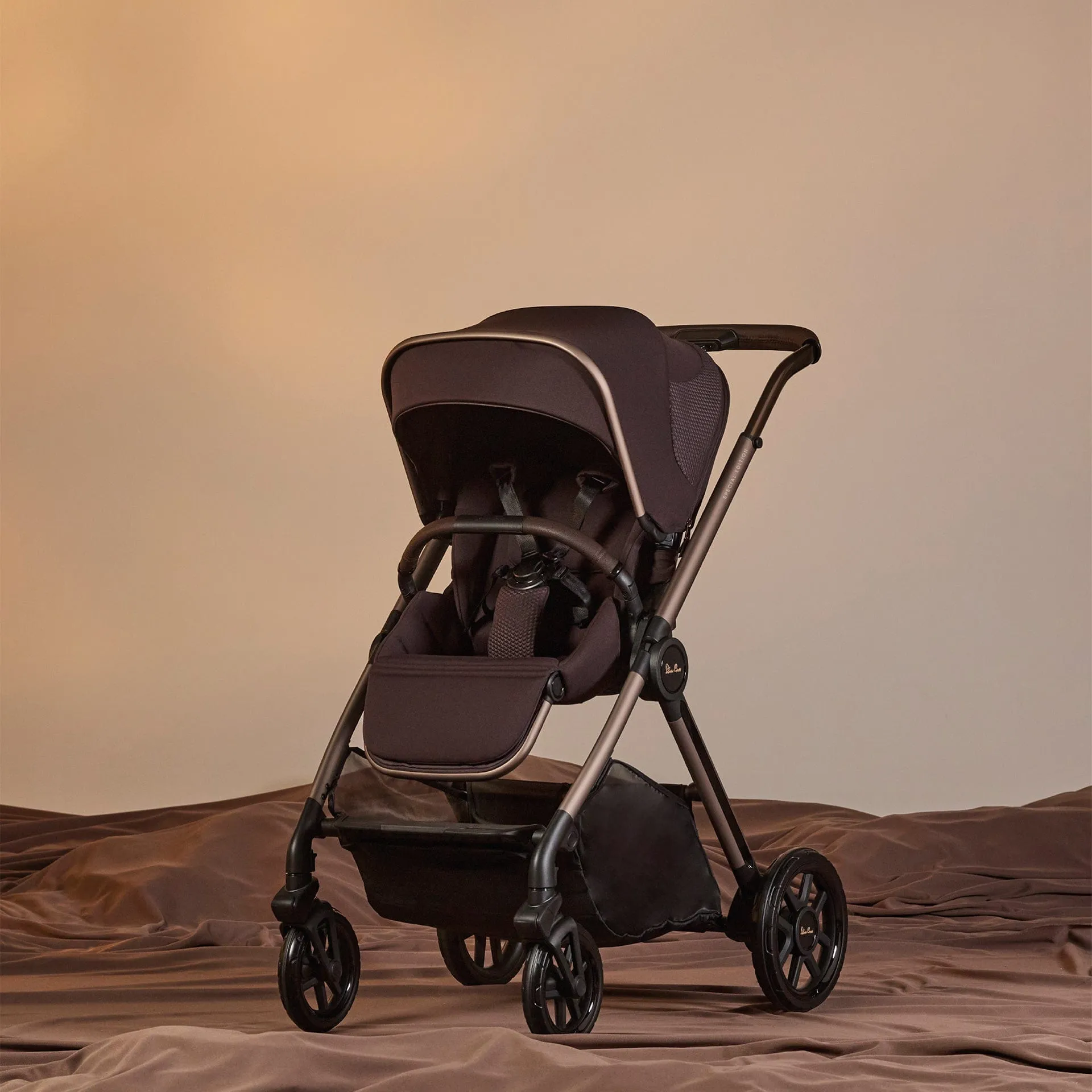 Silver Cross Reef 2 Special Edition Cybex Travel System in Ganache