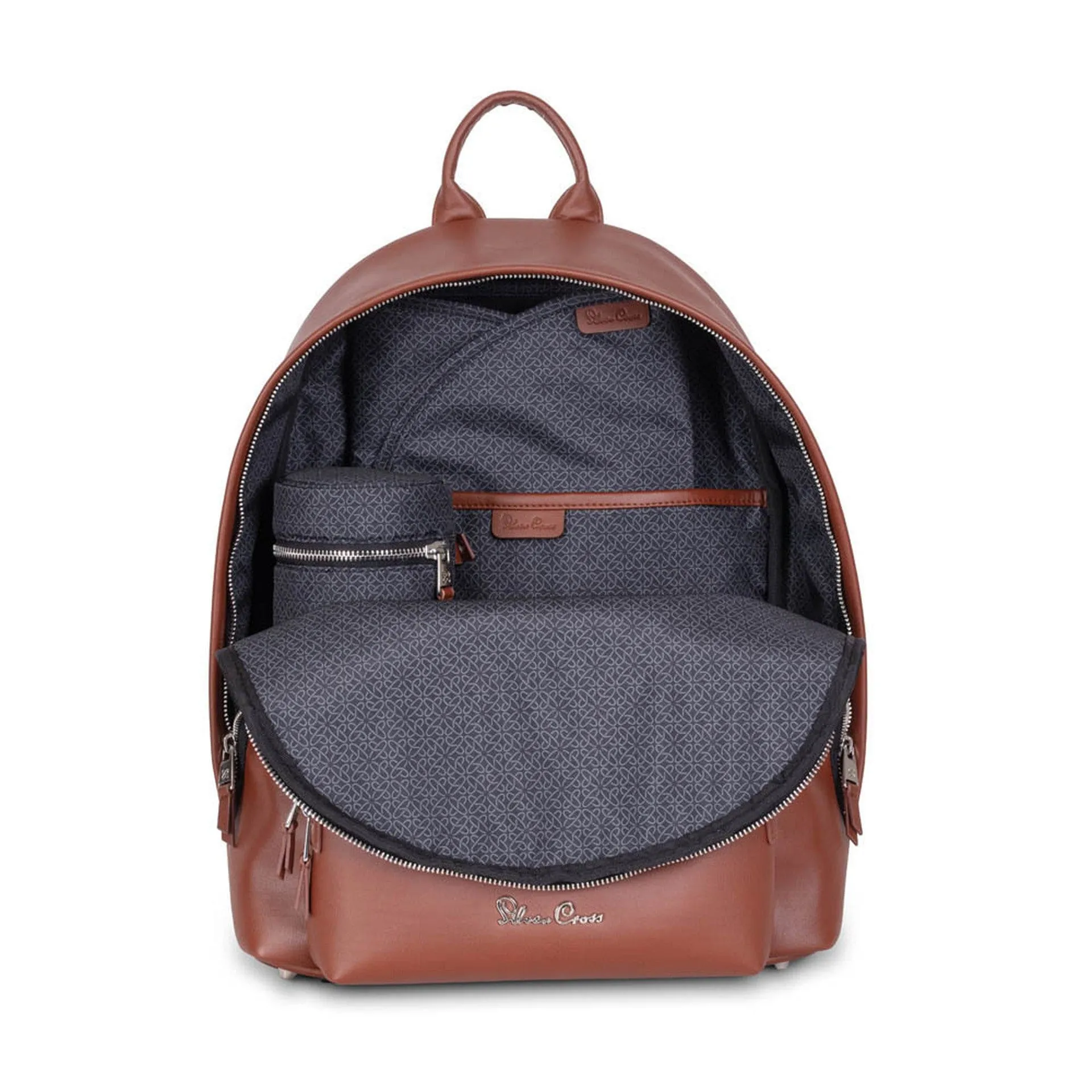Silver Cross Vegan Leather Rucksack - Tan