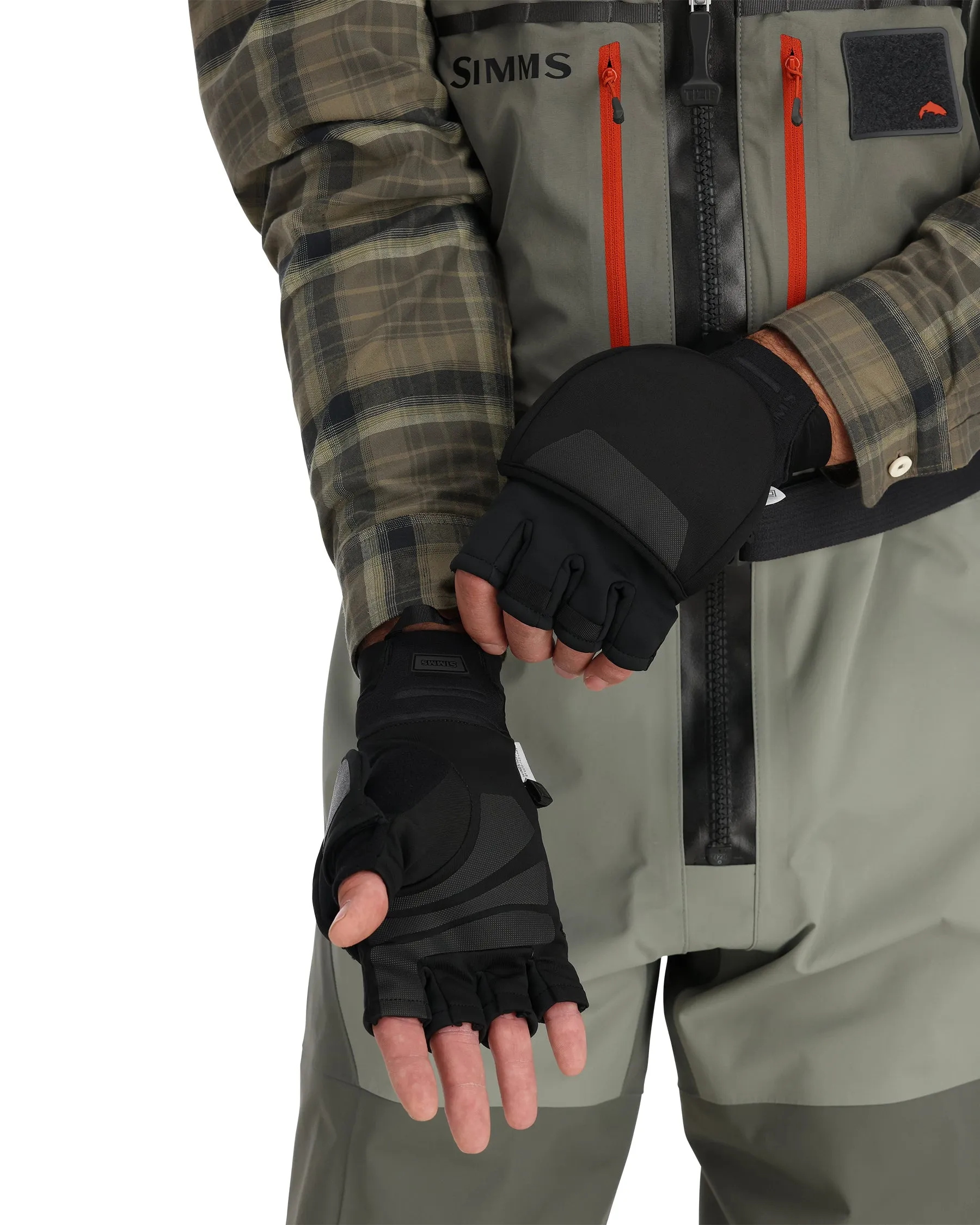 Simms Windstopper Foldover Mitt