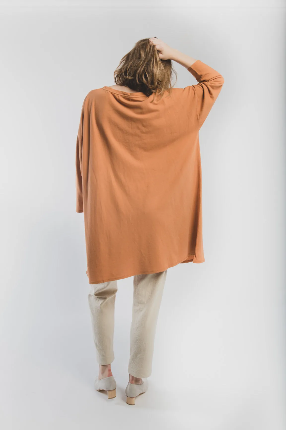 Simona terry tunic dress