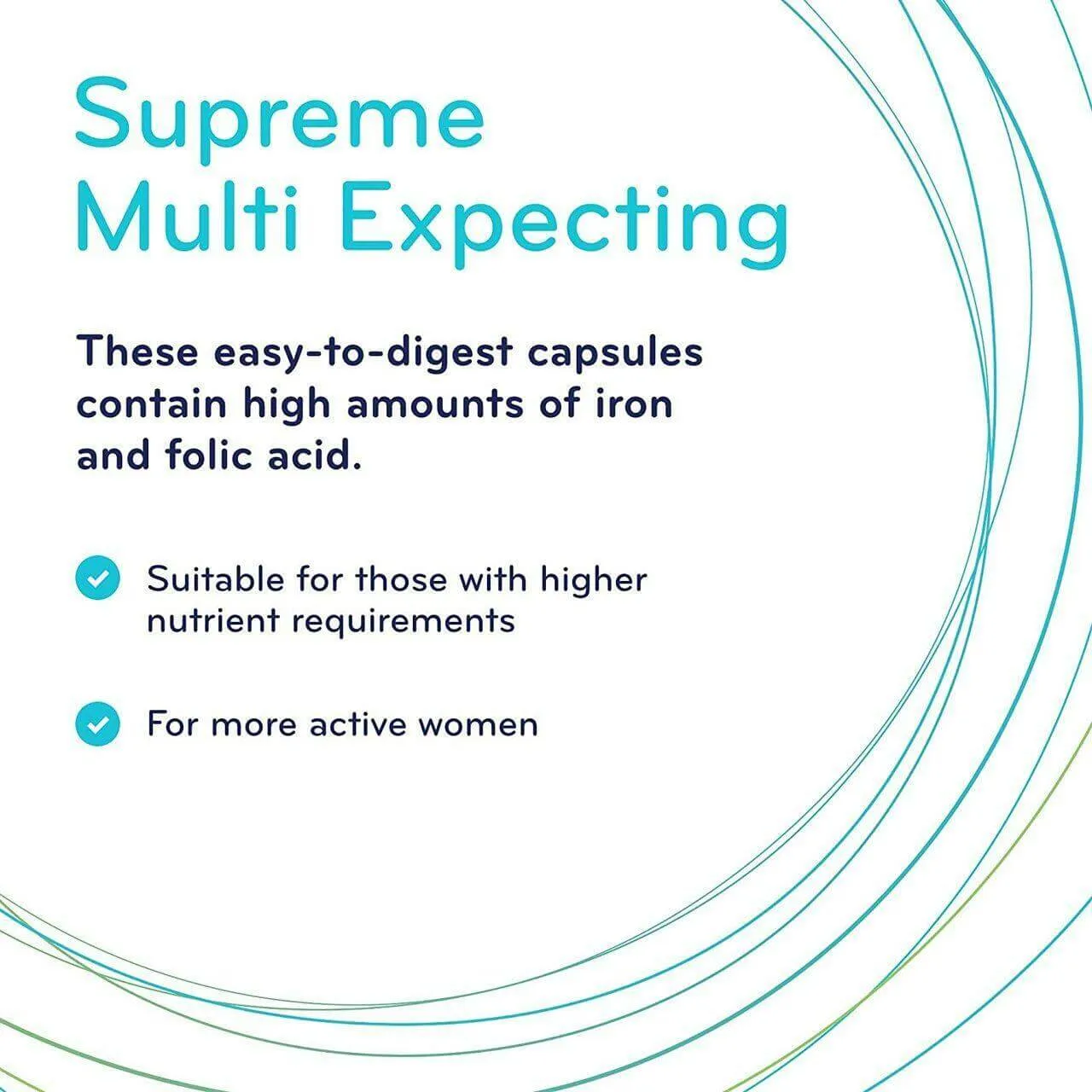 Sisu Supreme Multi Expecting, 120 Veg Capsules
