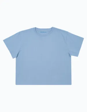 Sky Blue Boxy Tee