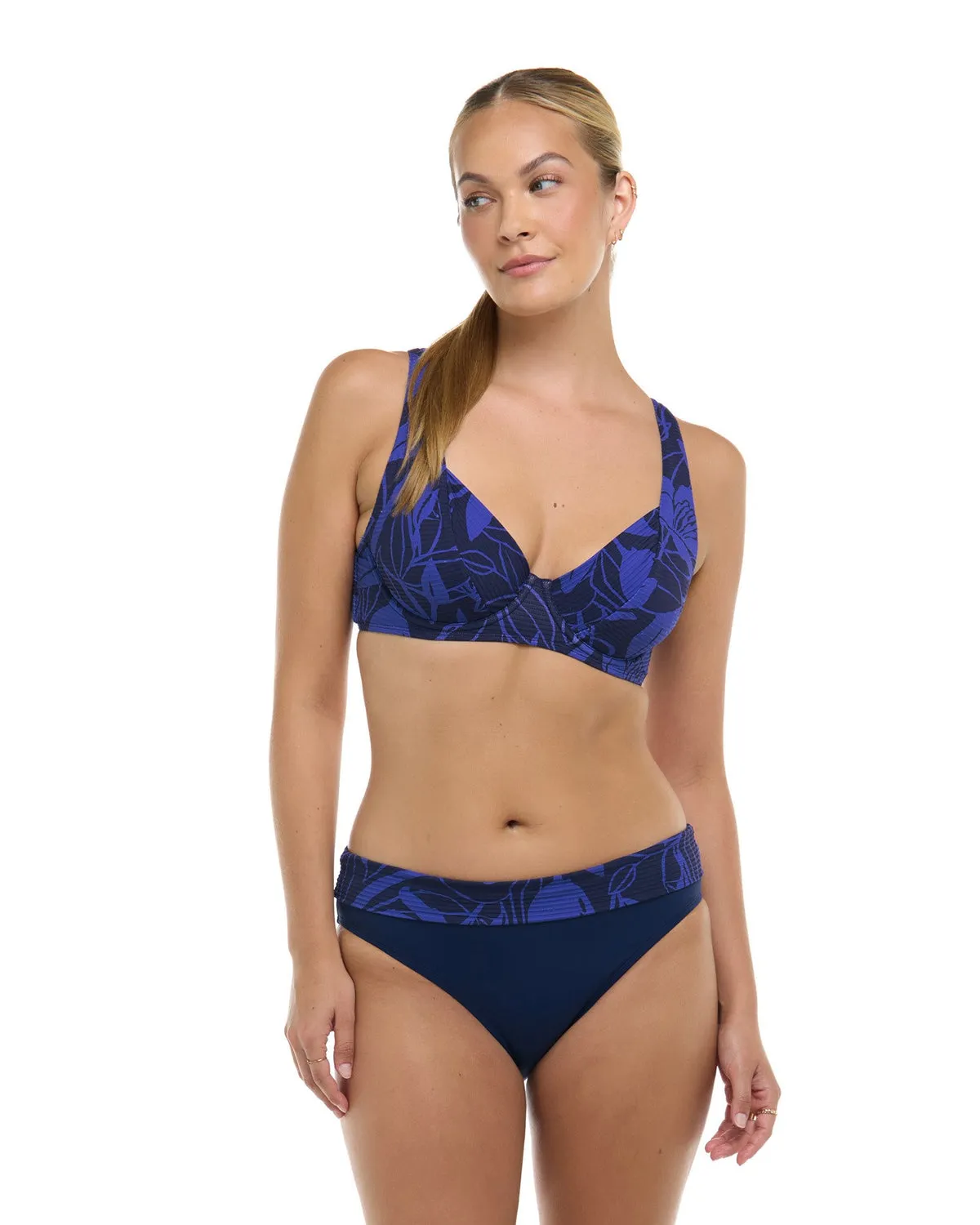 Skye Baja Mid Waist Foldover Pant