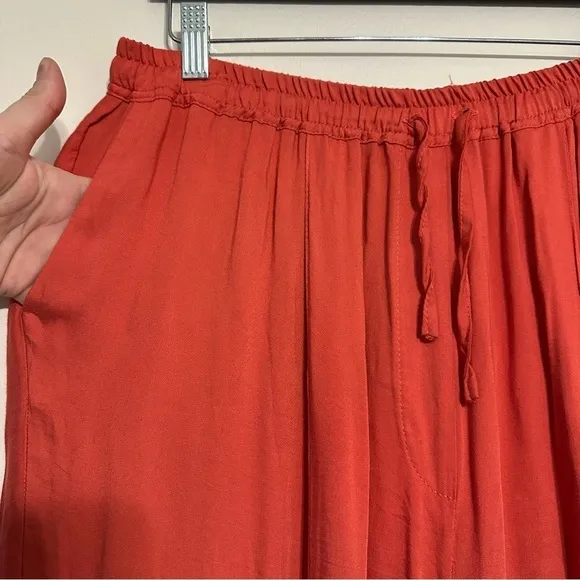 Sleeper Oversized Cuff Viscose Pajama Lounge Pant Size Small