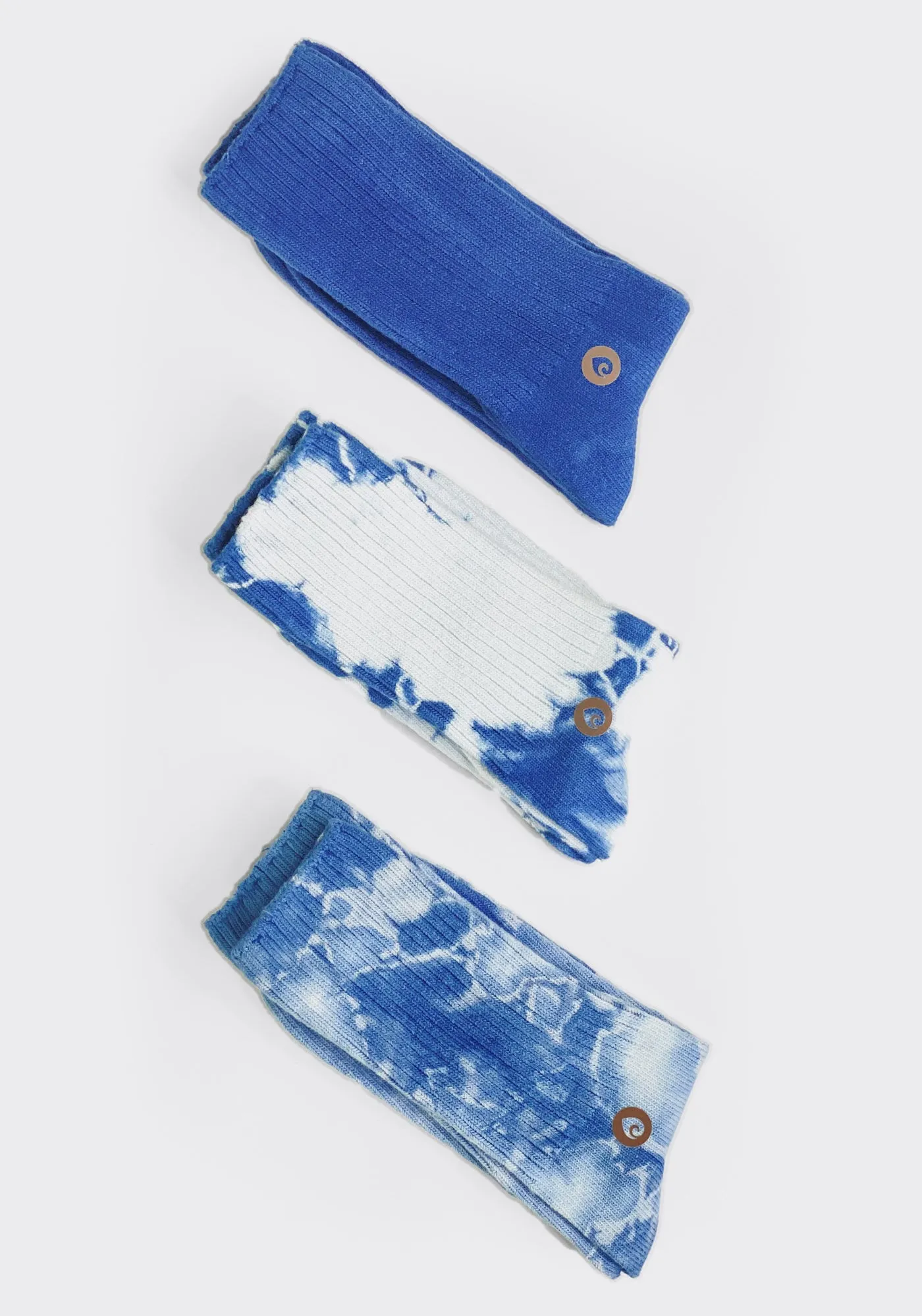 Slouchy Cotton Crew Socks (3-Pack) – The Indigo Collection