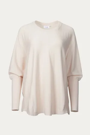 SLOUCHY DOLMAN CREWNECK PULLOVER