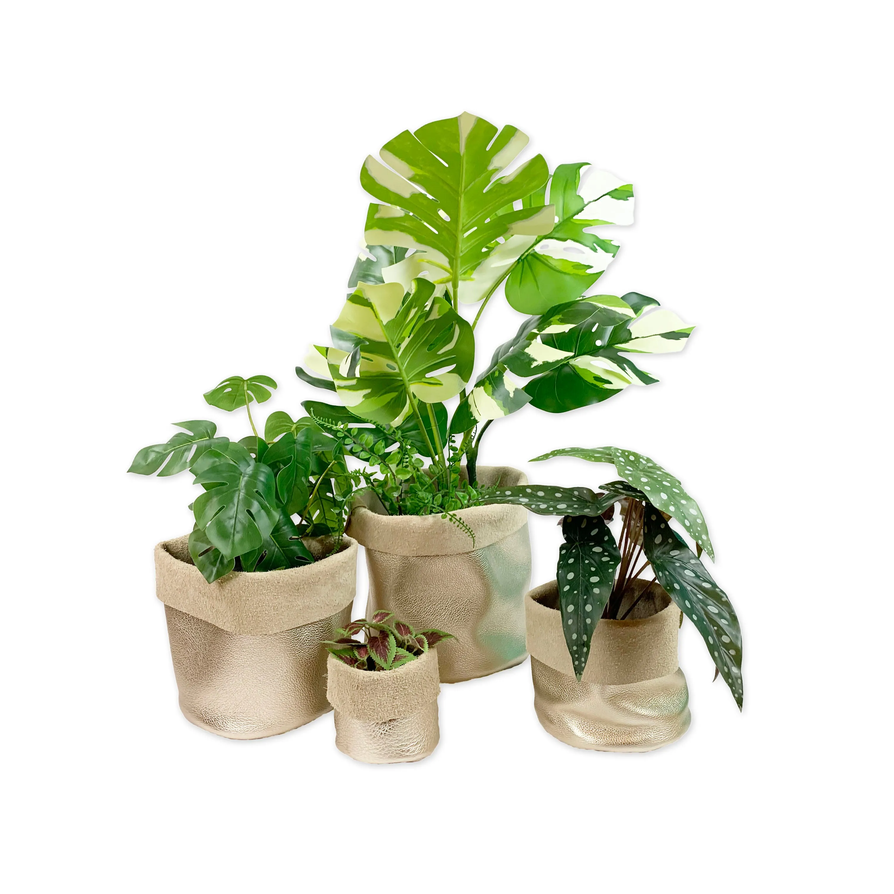 Slouchy Planters - Golden