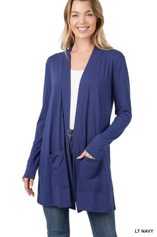 Slouchy Pocket Cardigan