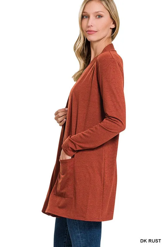 Slouchy Pocket Cardigan