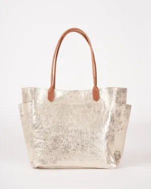 slouchy pocket tote - prosecco