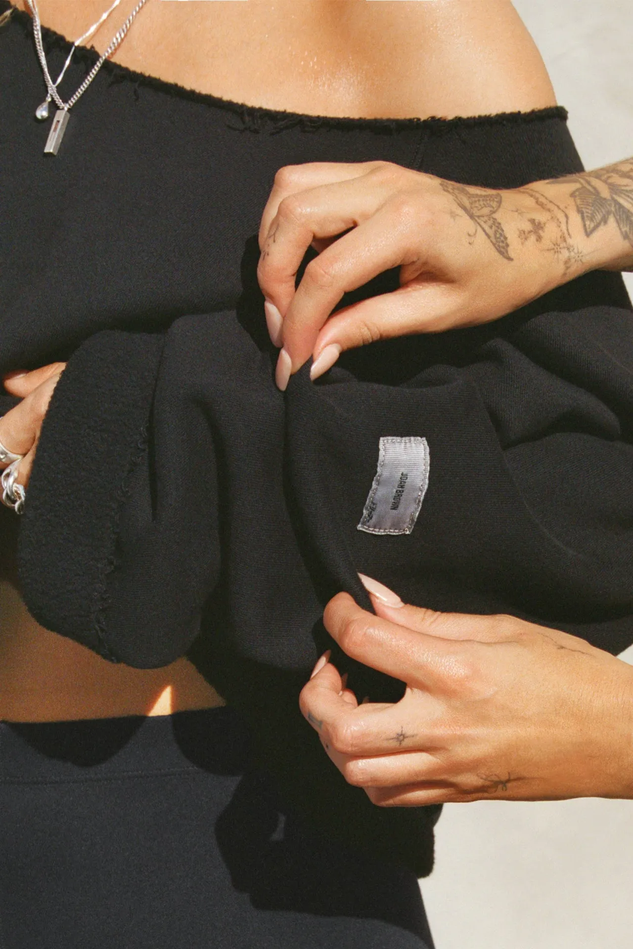 Slouchy Pullover Sweatshirt