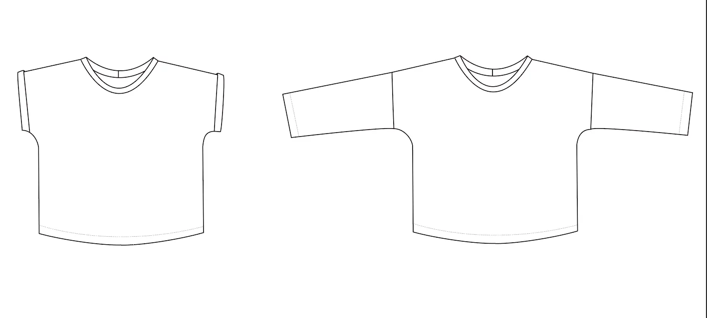 Slouchy tee