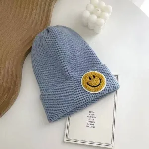 Smiley Knit Beanie