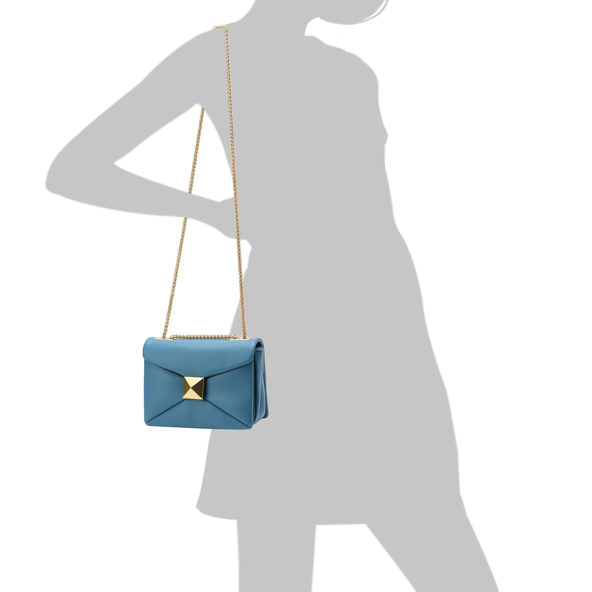 Smooth Nappa Leather Shoulder Bag