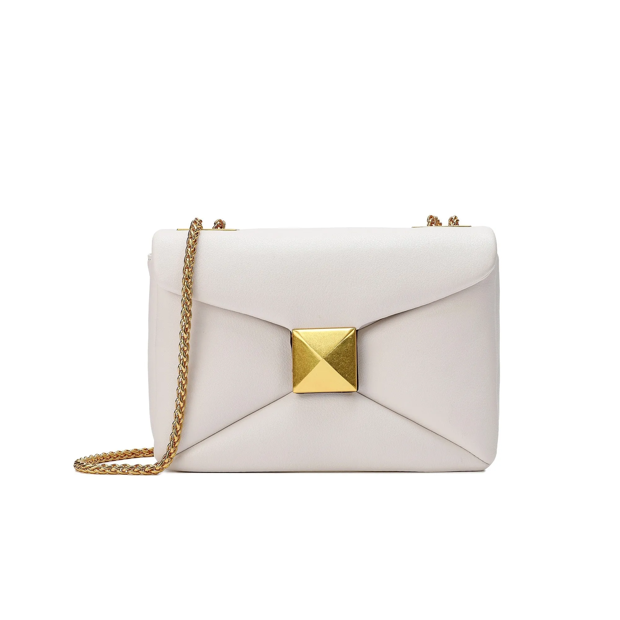 Smooth Nappa Leather Shoulder Bag