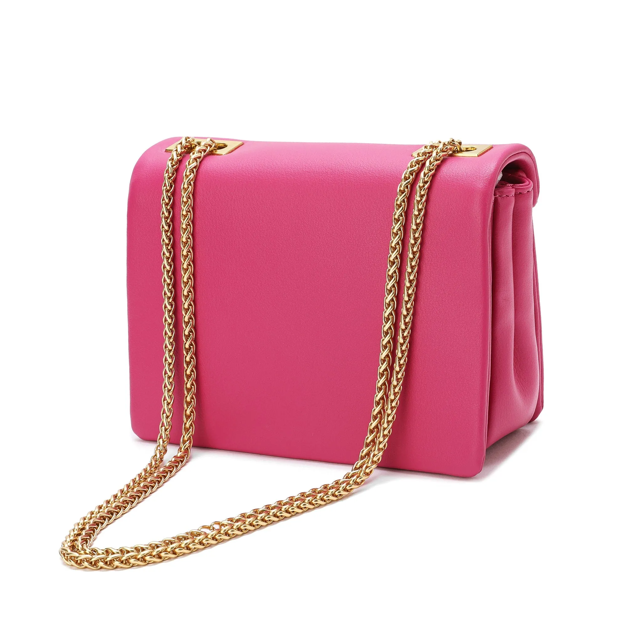 Smooth Nappa Leather Shoulder Bag