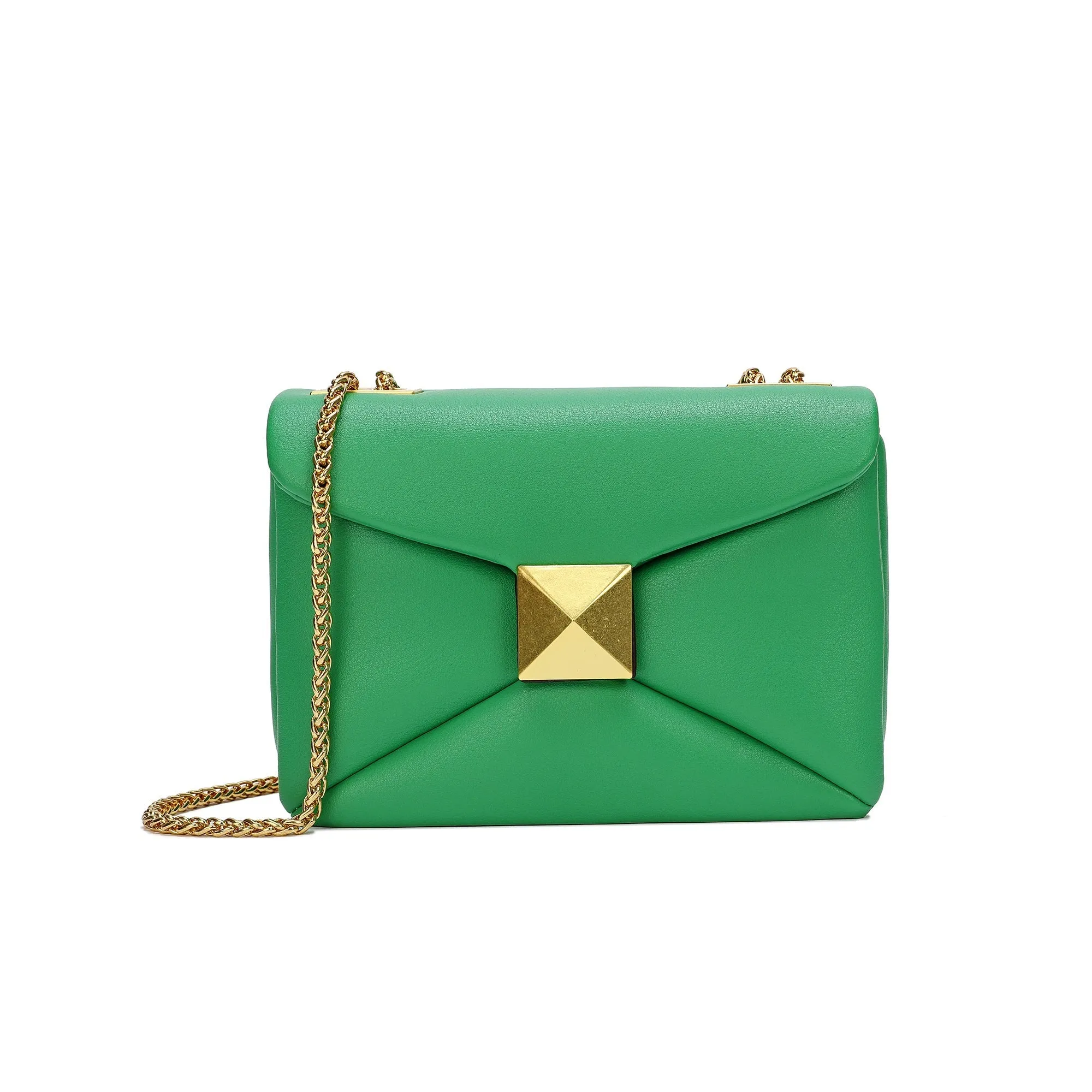 Smooth Nappa Leather Shoulder Bag
