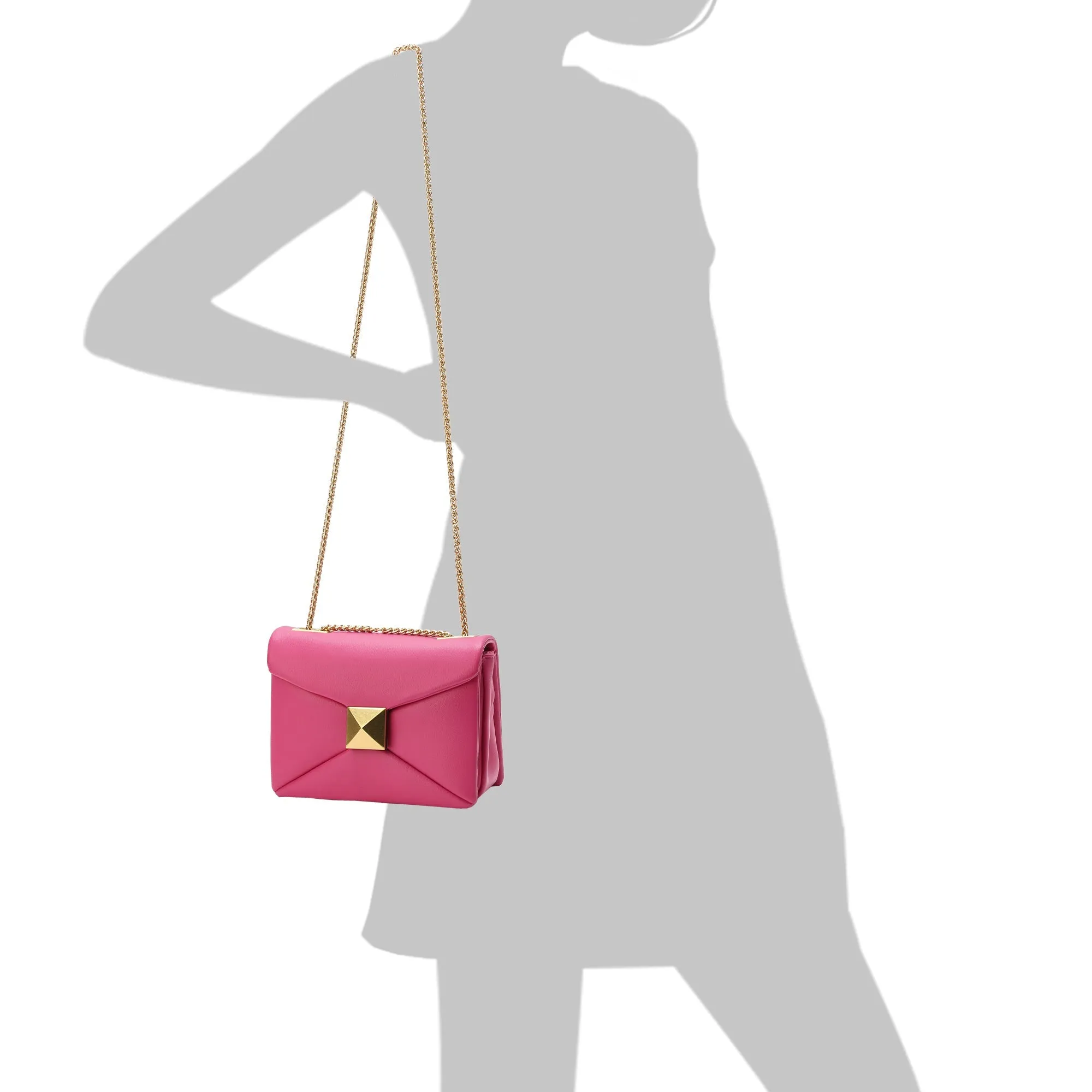 Smooth Nappa Leather Shoulder Bag