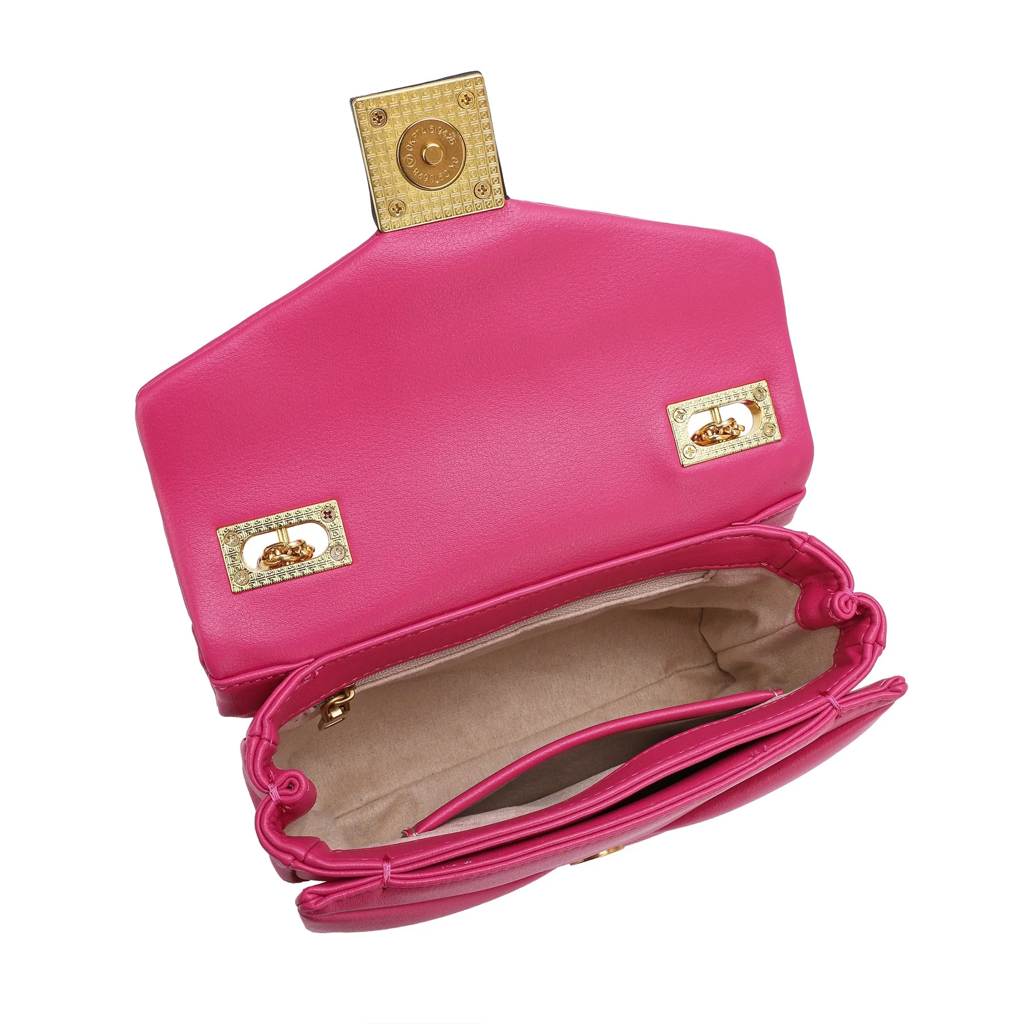 Smooth Nappa Leather Shoulder Bag