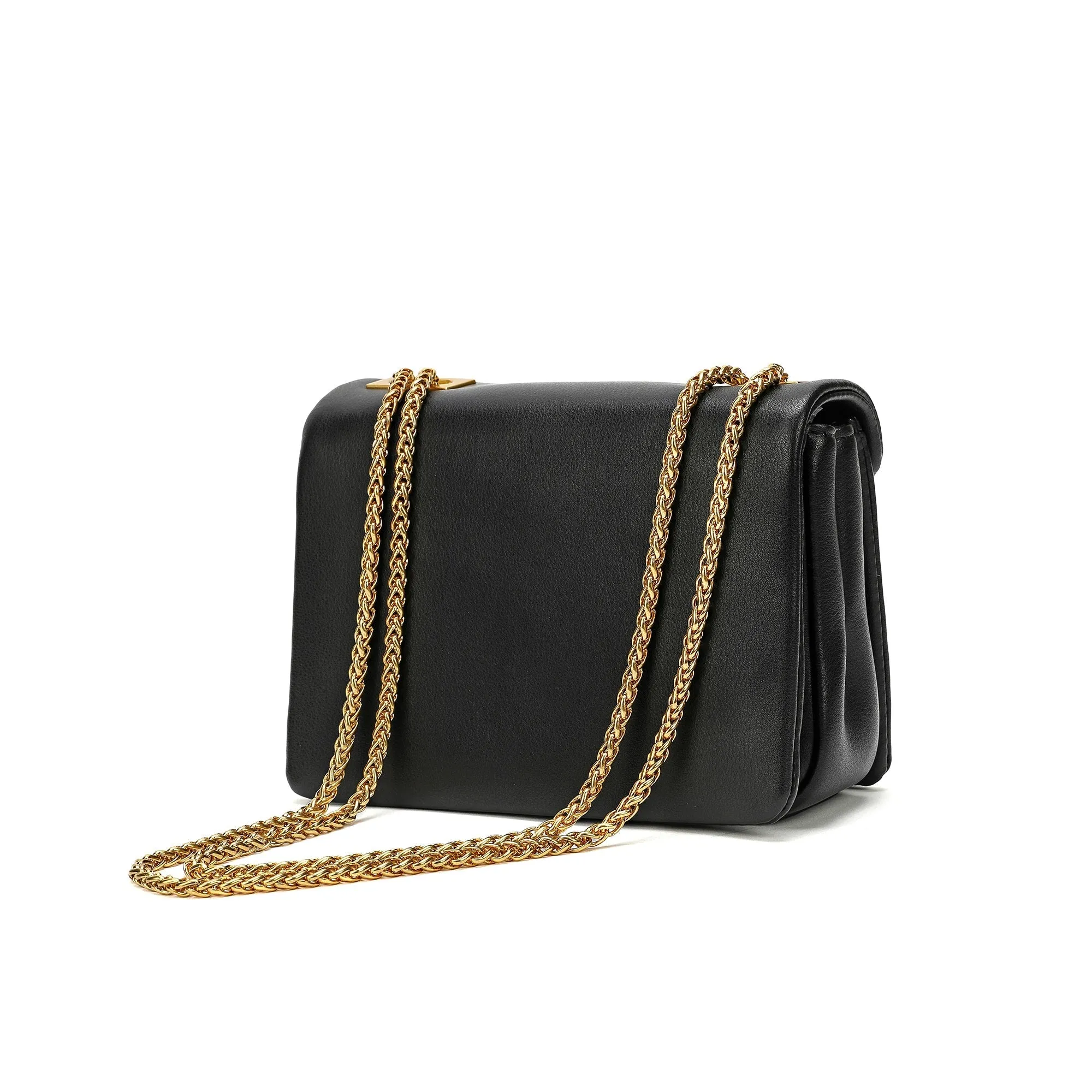 Smooth Nappa Leather Shoulder Bag