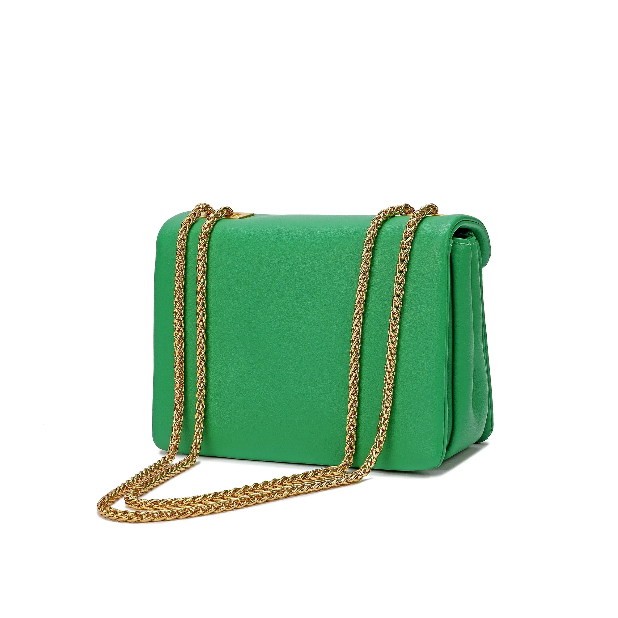 Smooth Nappa Leather Shoulder Bag