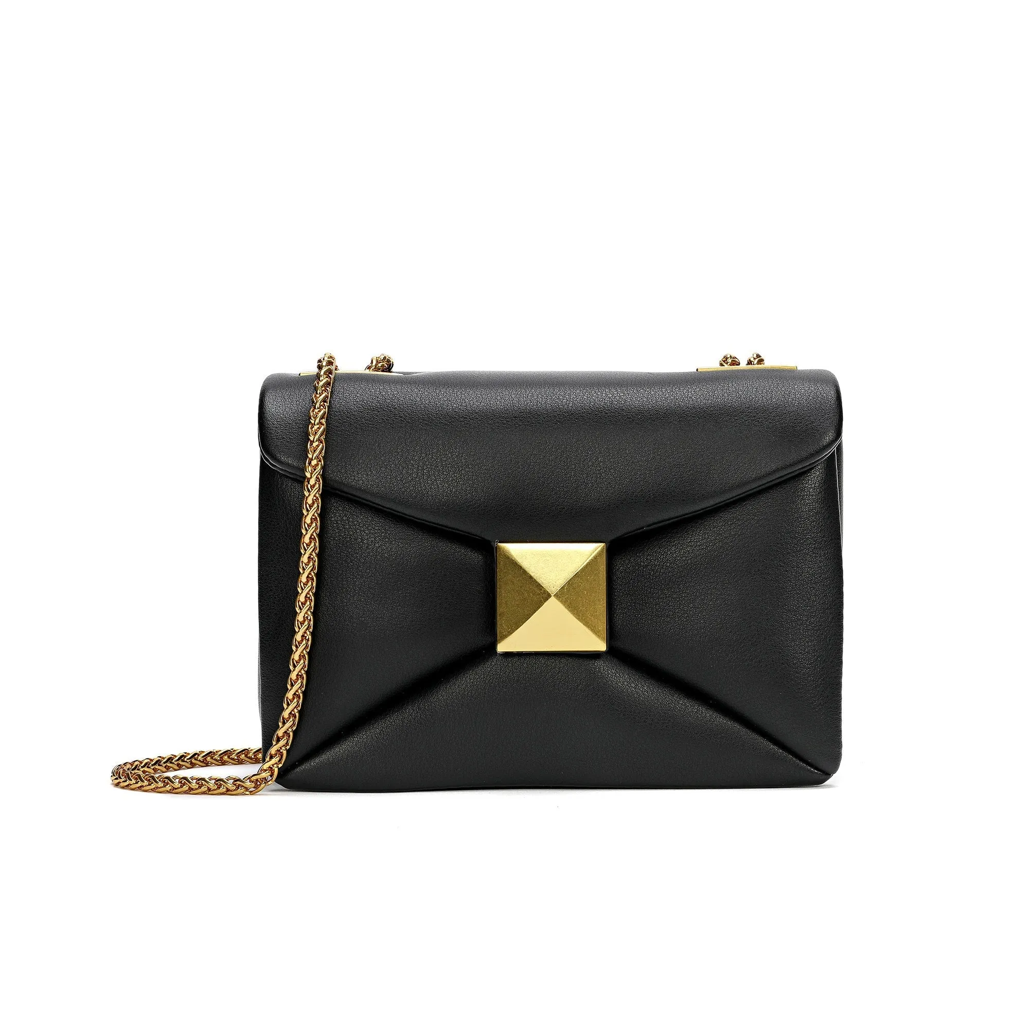Smooth Nappa Leather Shoulder Bag