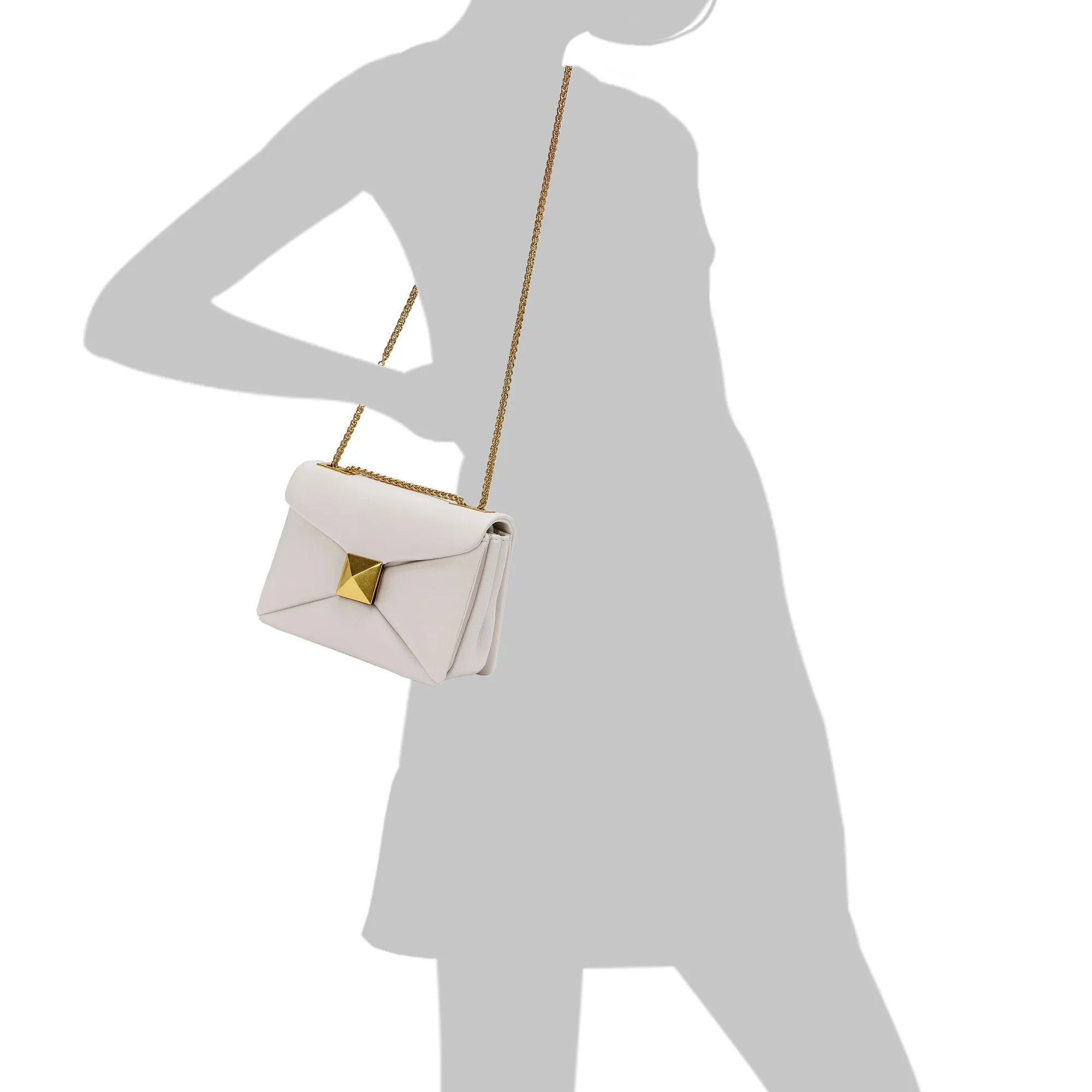 Smooth Nappa Leather Shoulder Bag