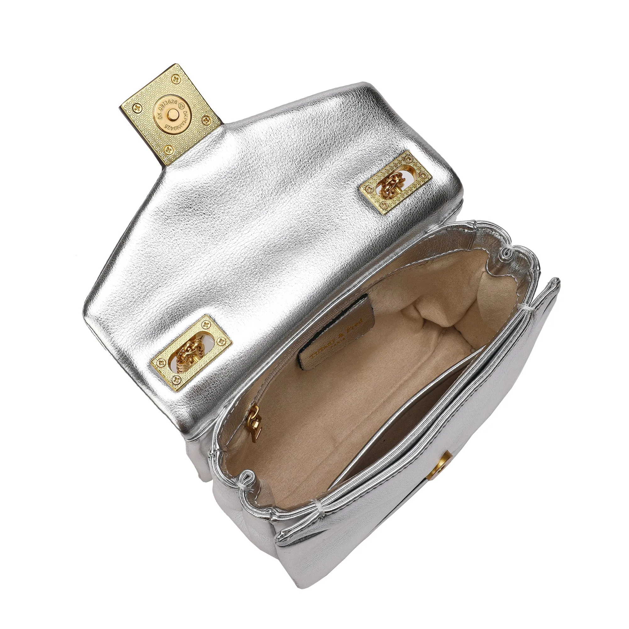 Smooth Nappa Leather Shoulder Bag