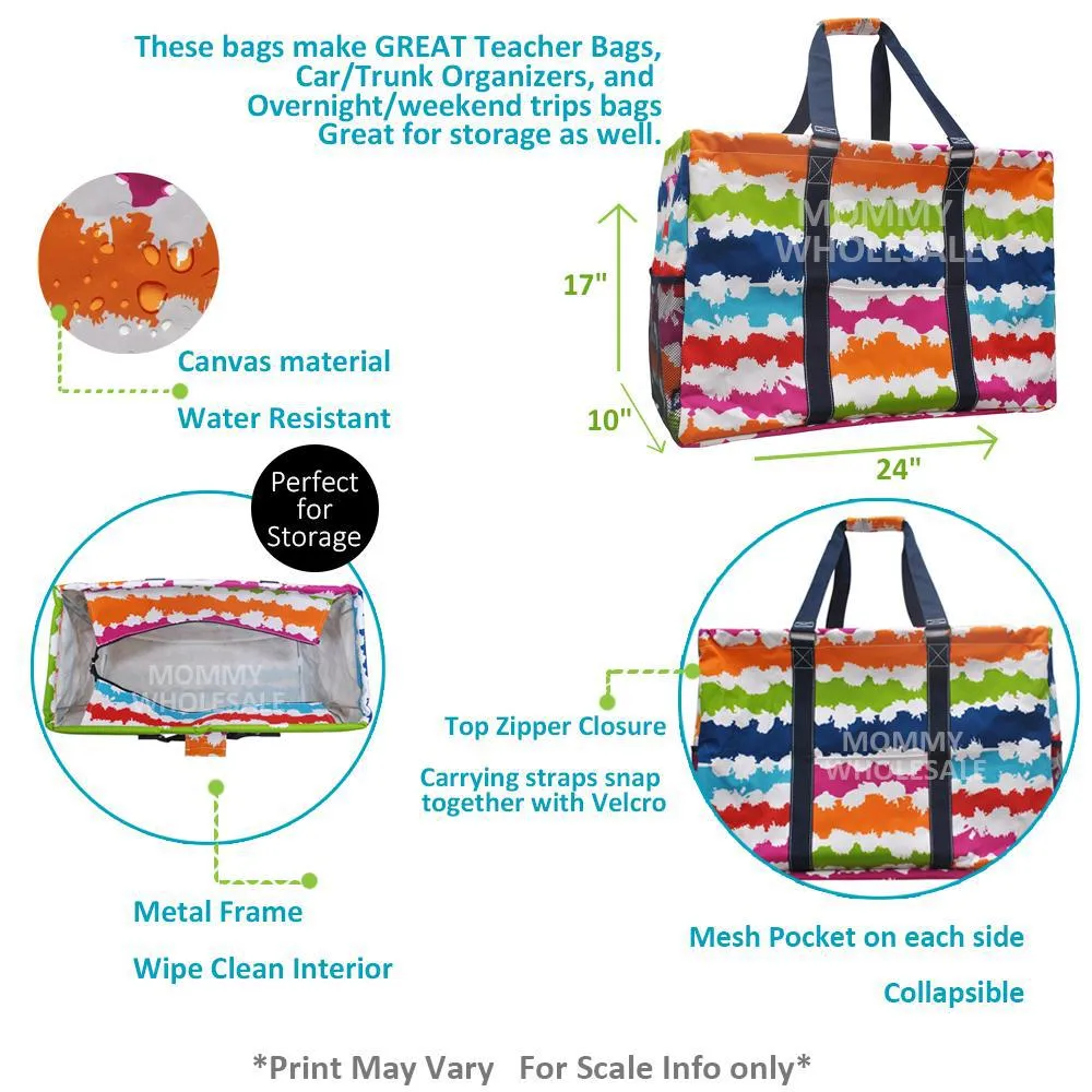 Softball Yellow NGIL Mega Shopping Utility Tote Bag